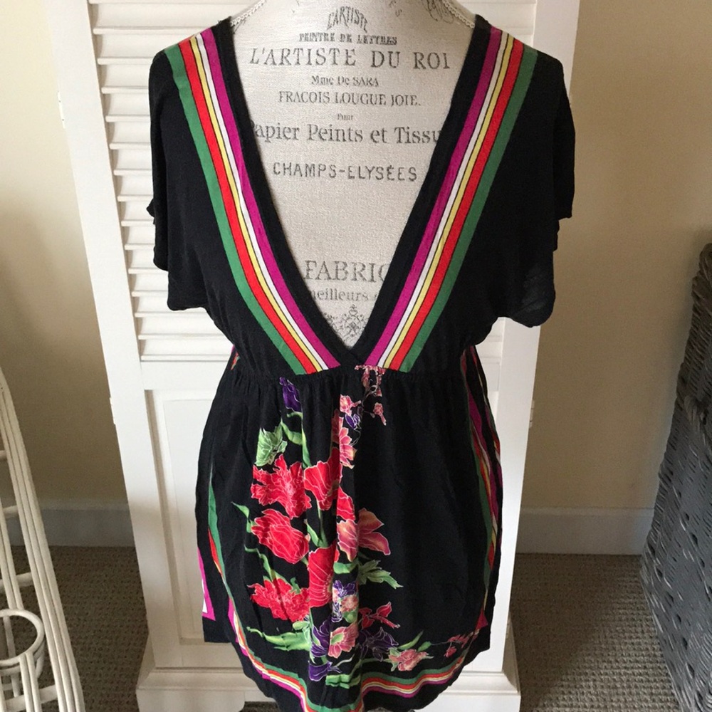 One Clothing Deep V Neck Top/Tunic
